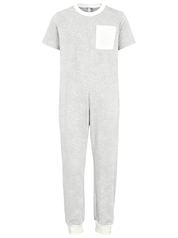 Boys Girls Short Sleeve Adaptive Jumpsuit Back Zipper Autism Sensory Clothes thumb