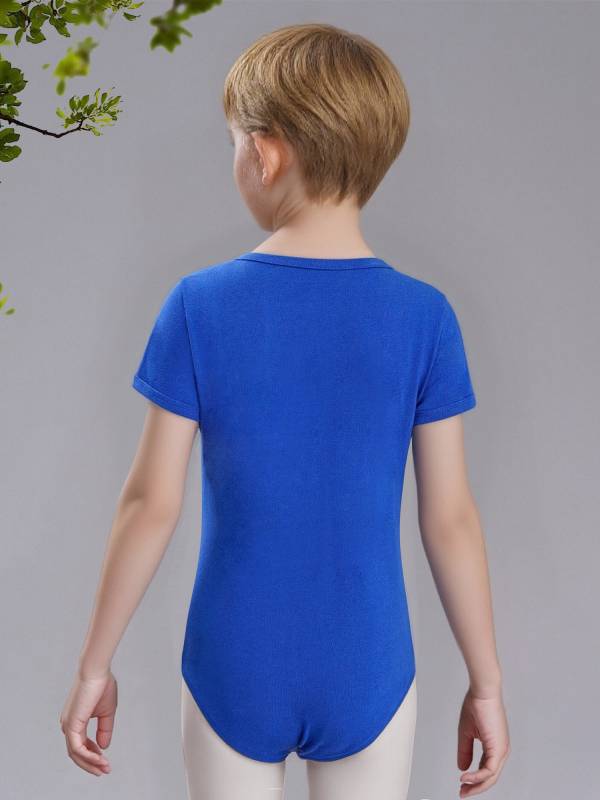 Kids Adaptive Snap Crotch Leotard for Special Needs, Sensory-Friendly,Gymnastics thumb
