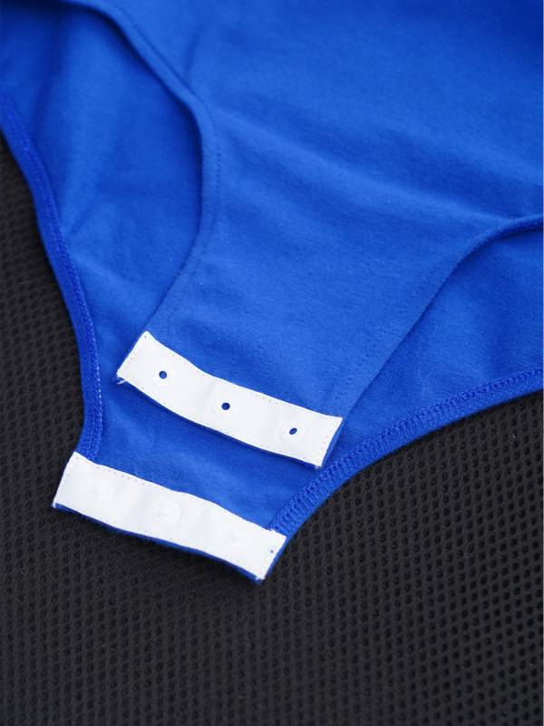 Kids Adaptive Snap Crotch Leotard for Special Needs, Sensory-Friendly,Gymnastics thumb