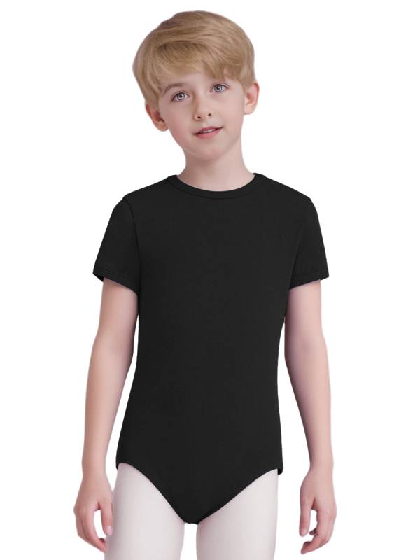 Kids Adaptive Snap Crotch Leotard for Special Needs, Sensory-Friendly,Gymnastics thumb