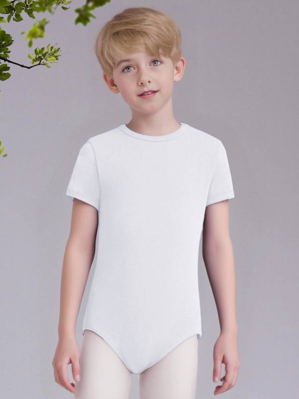 Kids Adaptive Snap Crotch Leotard for Special Needs, Sensory-Friendly,Gymnastics thumb