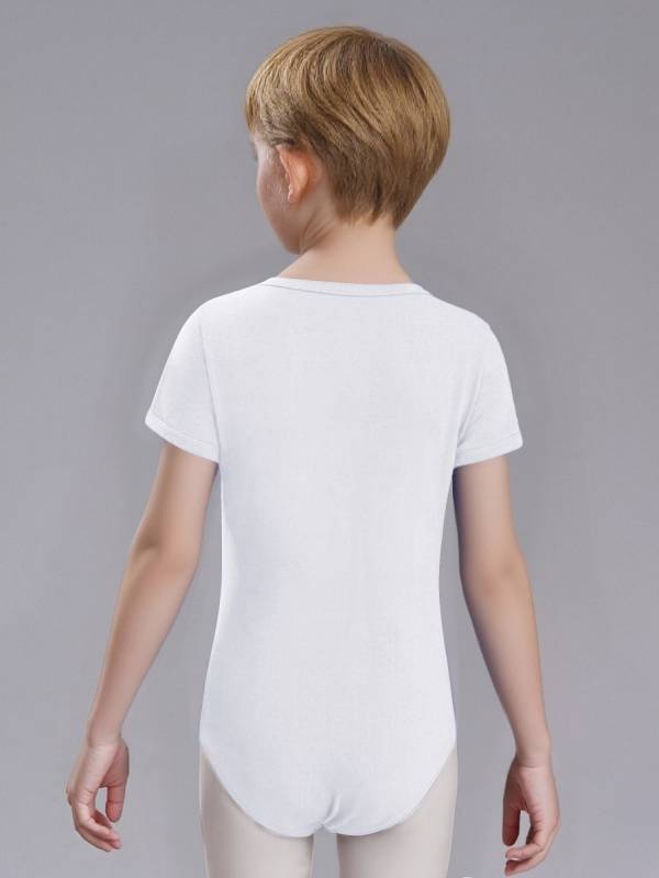 Kids Adaptive Snap Crotch Leotard for Special Needs, Sensory-Friendly,Gymnastics thumb
