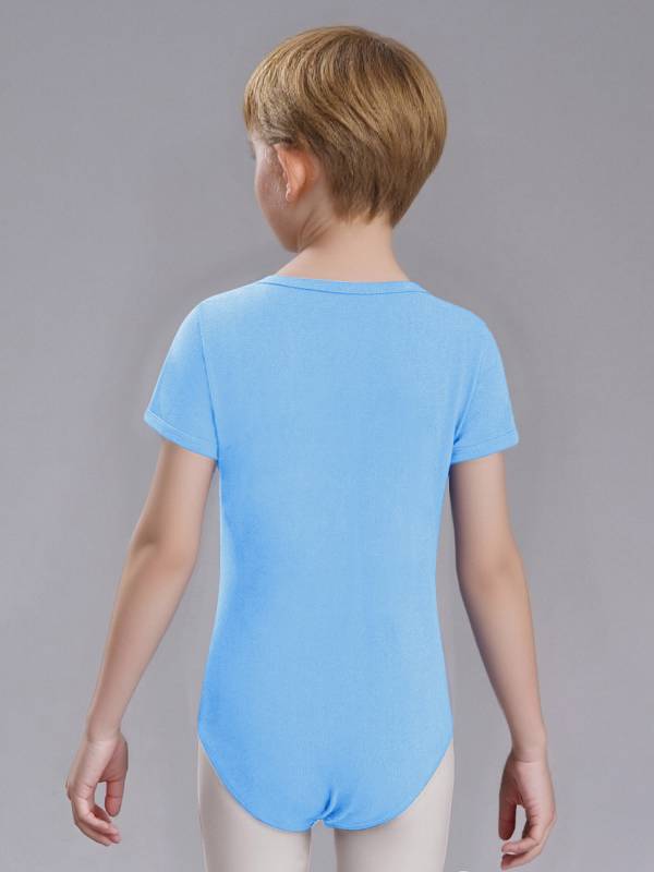 Kids Adaptive Snap Crotch Leotard for Special Needs, Sensory-Friendly,Gymnastics thumb