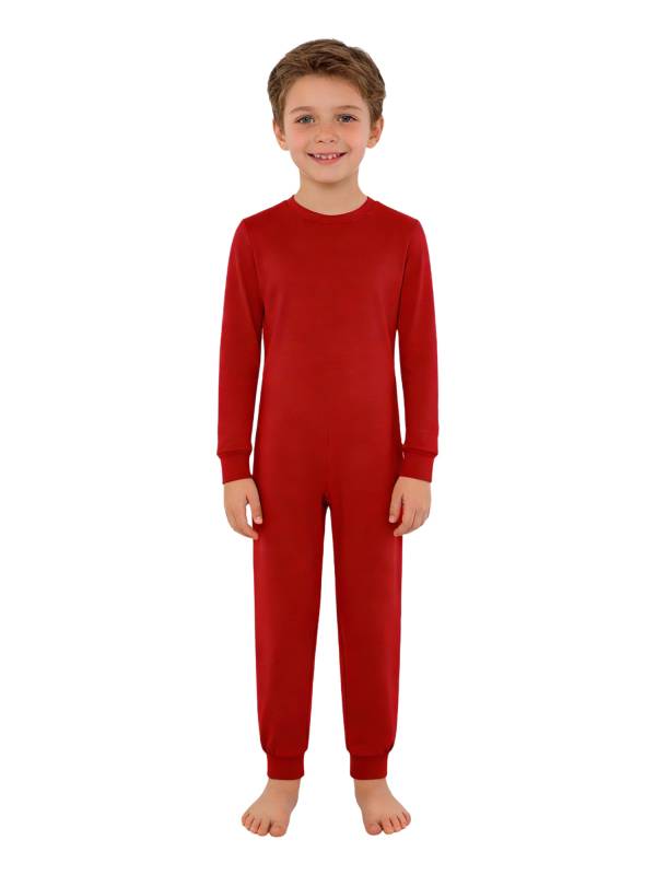 Kids Special Needs Adaptive Clothing Long Sleeve Cotton Autism Sensory Jumpsuit thumb