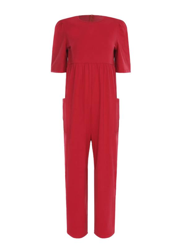 Women Adaptive Anti-Strip Jumpsuit Secure Back Zipper for Alzheimer's & Dementia thumb