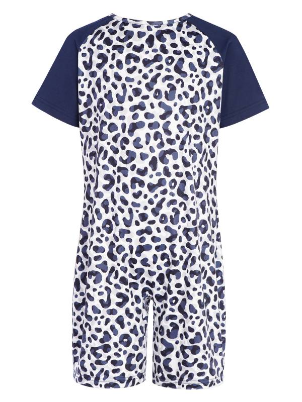 Kids Special Needs Adaptive Clothing Cute Printed Anti-strip Jumpsuit thumb