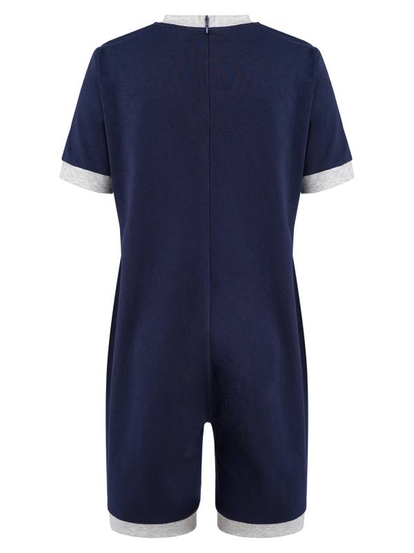 Kids Adaptive Anti-Strip Romper for Special Needs, Autism & Sensory Support thumb