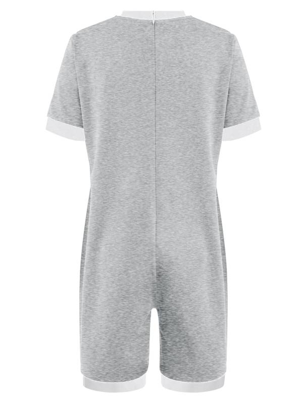 Kids Adaptive Anti-Strip Romper for Special Needs, Autism & Sensory Support thumb