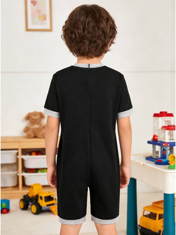 Kids Adaptive Anti-Strip Romper for Special Needs, Autism & Sensory Support thumb