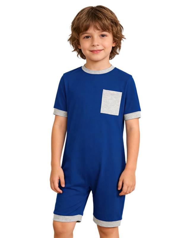 Kids Adaptive Anti-Strip Romper for Special Needs, Autism & Sensory Support thumb