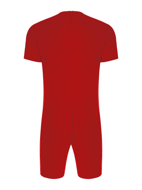 Adults Unisex Anti-strip Adaptive Jumpsuit Short Sleeve Back Zipper Rompers thumb