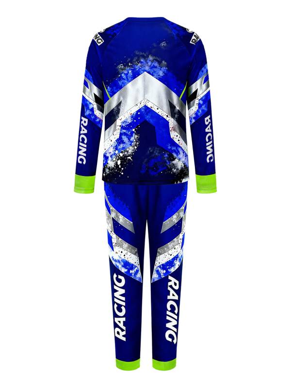 Boys Motocross 2-Piece Jersey & Pants Set for Off-Road & Mountain Biking thumb