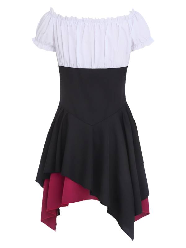 Girls Medieval Renaissance Dress Vintage Halloween Carnival Costume thumb