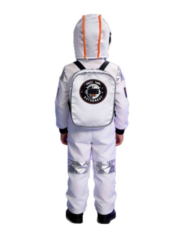 Kids Astronaut 3-Piece Cosplay Jumpsuit Set for Halloween, Game-Themed Parties thumb