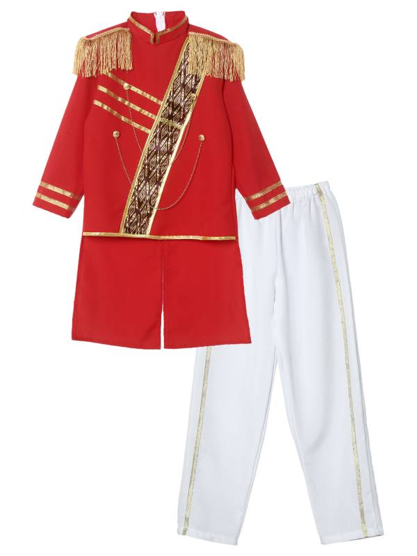 Boys Costume Coat Top Outfit Performance Set Court Photo Shooting Formal Theme thumb
