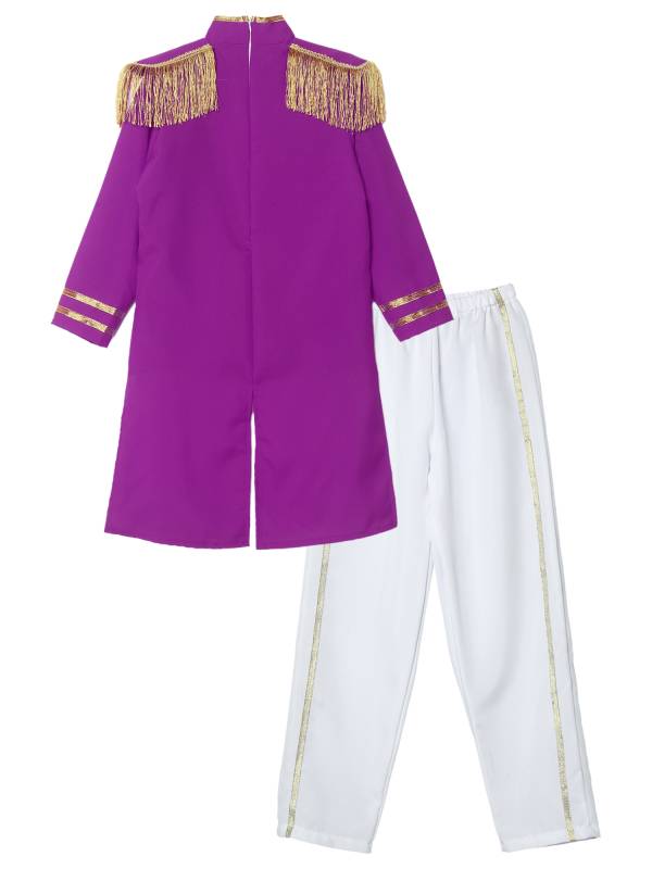 Boys Costume Coat Top Outfit Performance Set Court Photo Shooting Formal Theme thumb