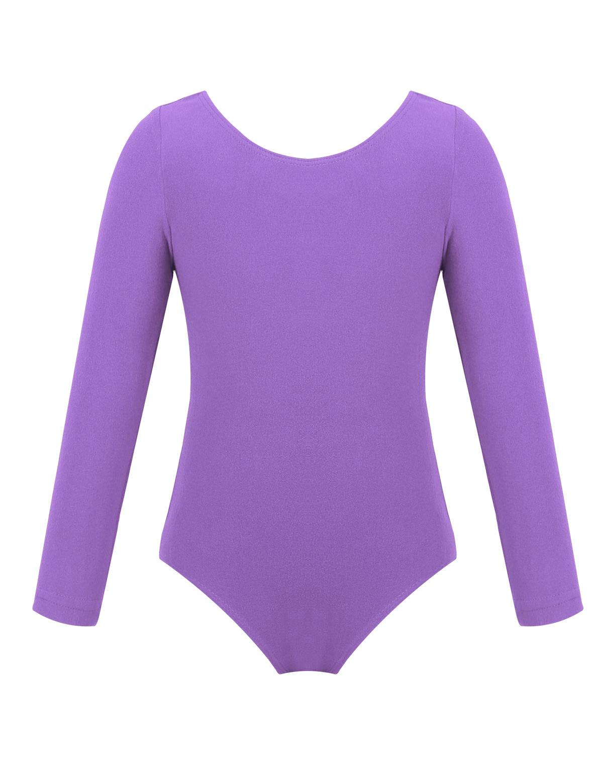 Girls Long Sleeve Ballet Dance Leotard