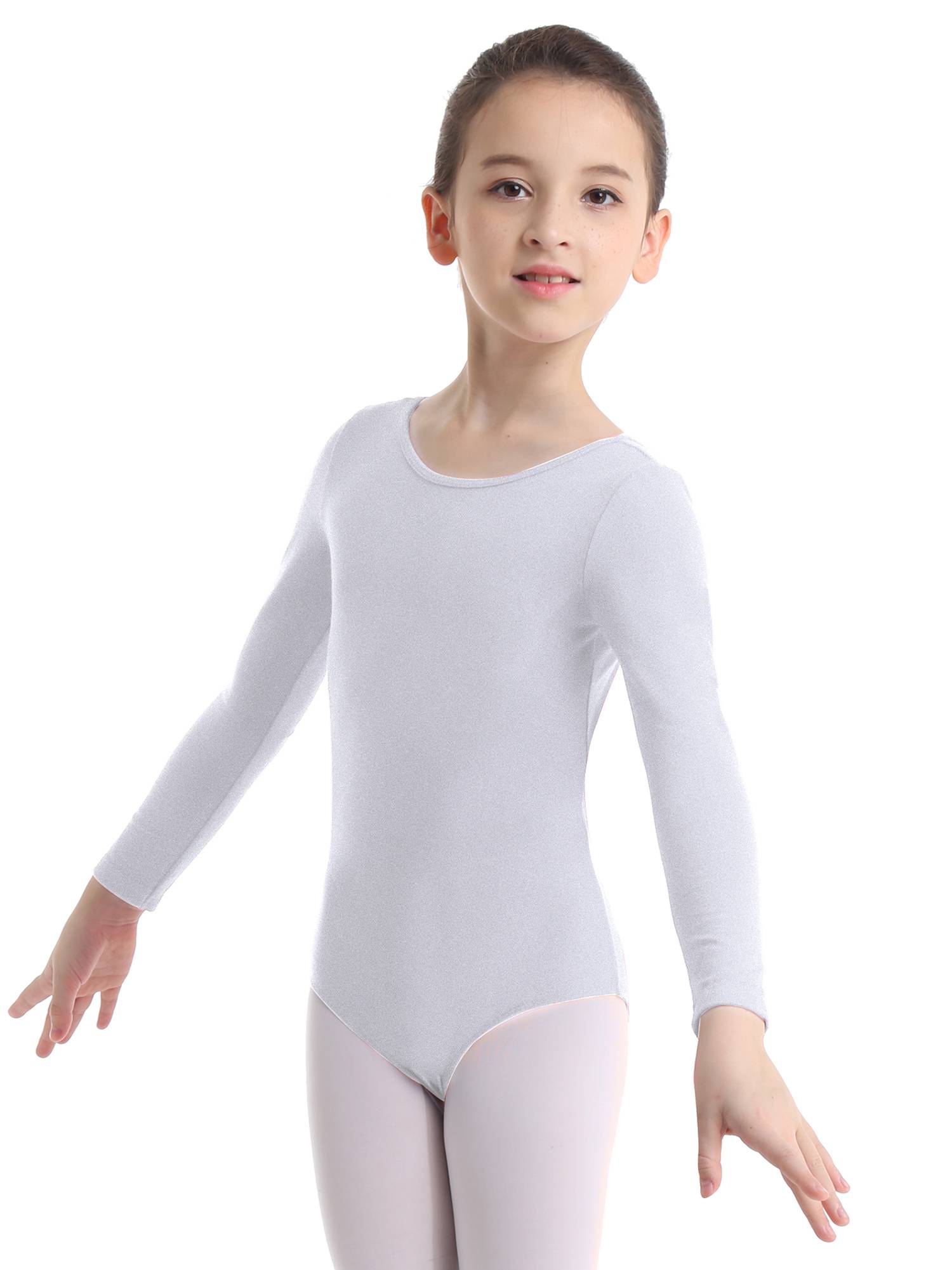 Girls Long Sleeve Ballet Dance Leotard