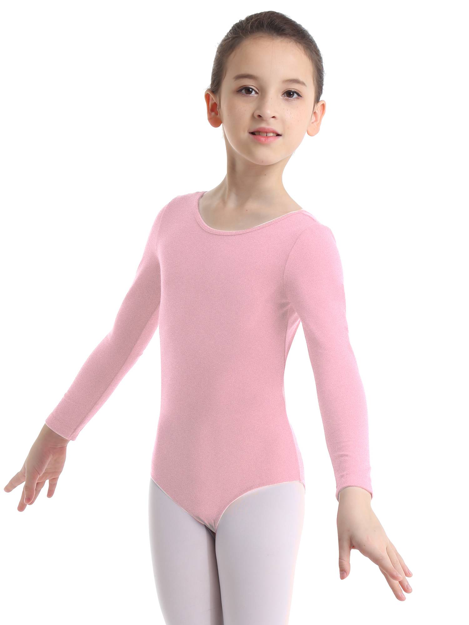 Girls Long Sleeve Ballet Dance Leotard
