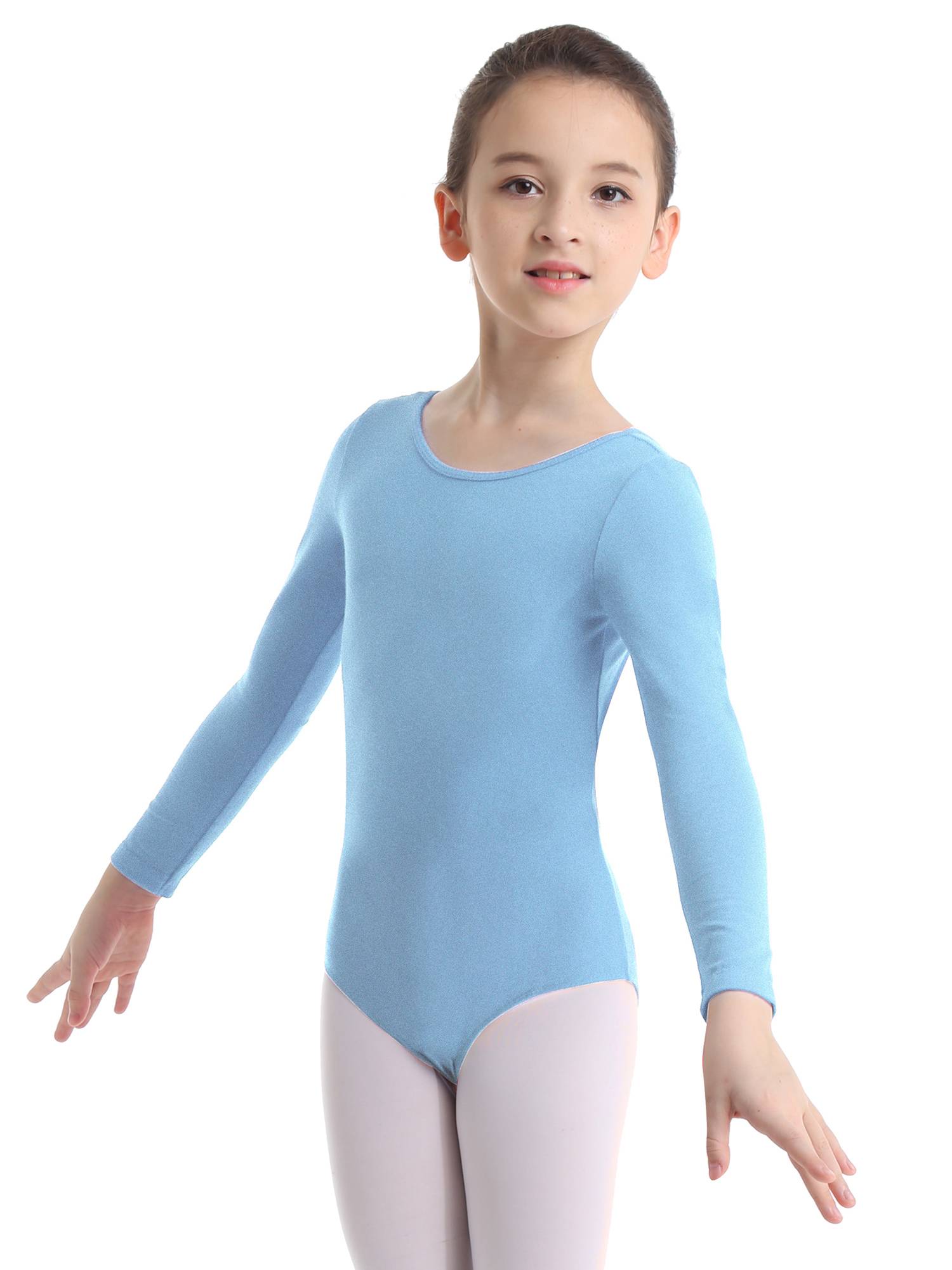 Girls Long Sleeve Ballet Dance Leotard