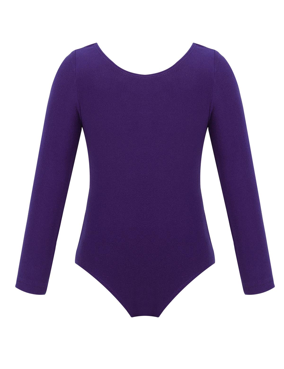 Girls Long Sleeve Ballet Dance Leotard