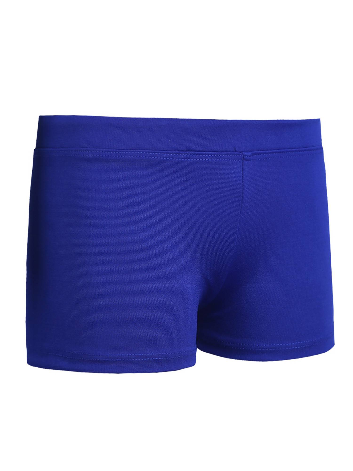 Kids Girls Low Rise Activewear Shorts for Yoga Sports