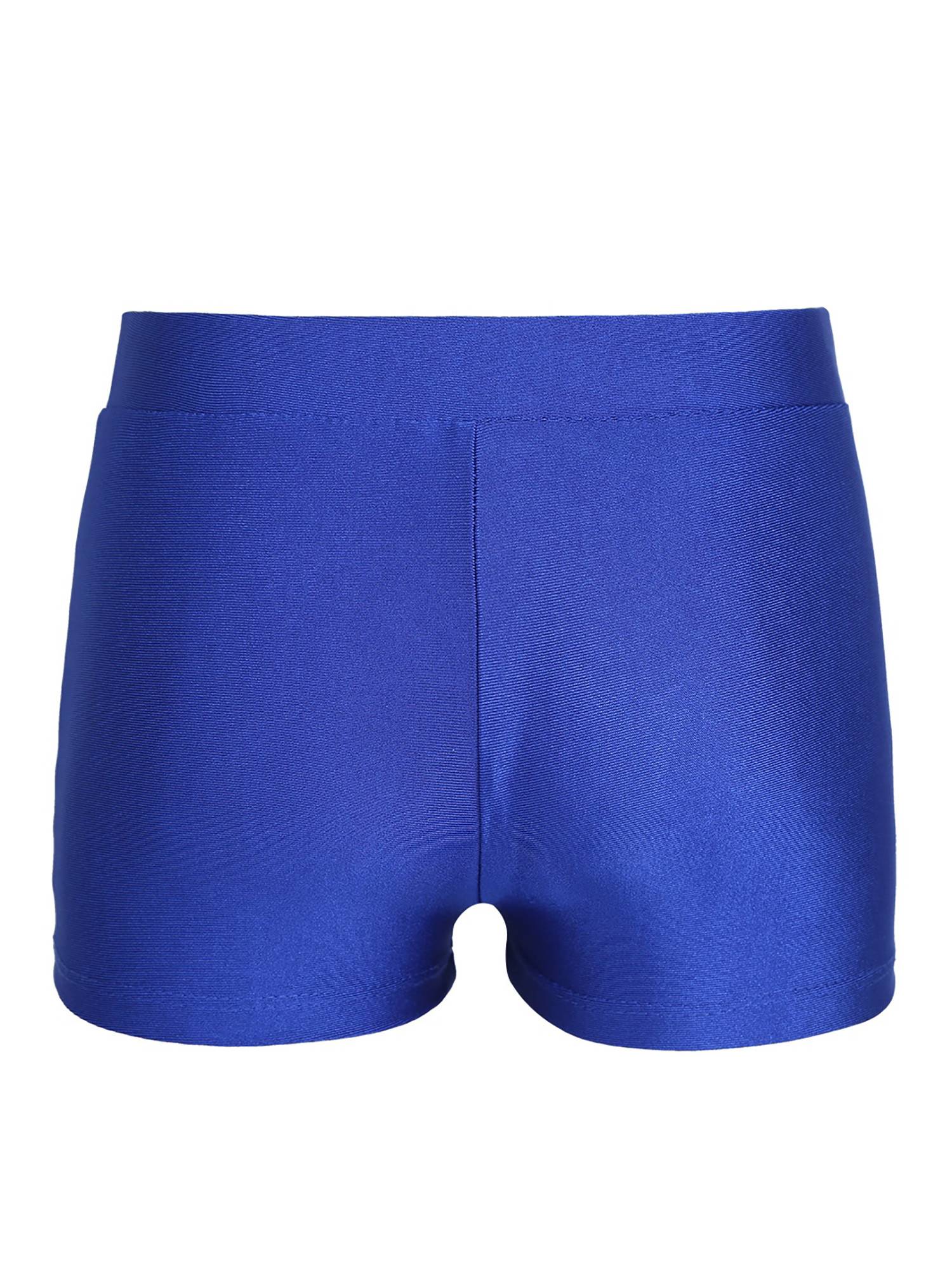 Kids Girls V-front Waistband Slim Fit Sports Shorts