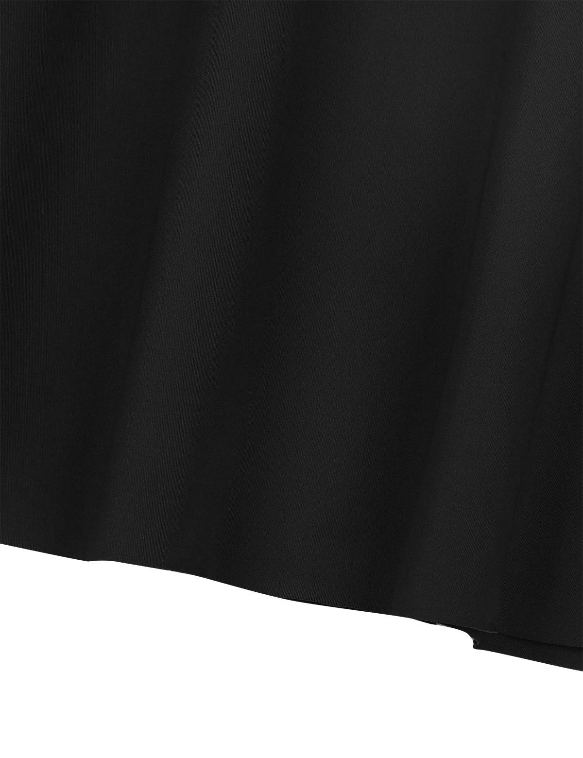 Girls Solid Color Knee Length A-Line Lyrical Dance Skirt