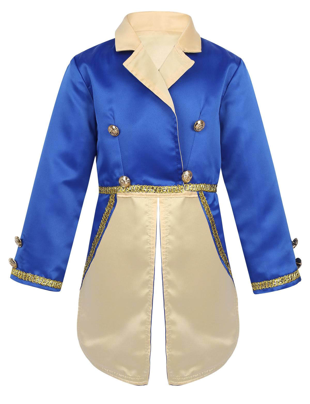 Toddler/Kids Boys Long Sleeves Lapel Collar Tuxedo Circus Costume