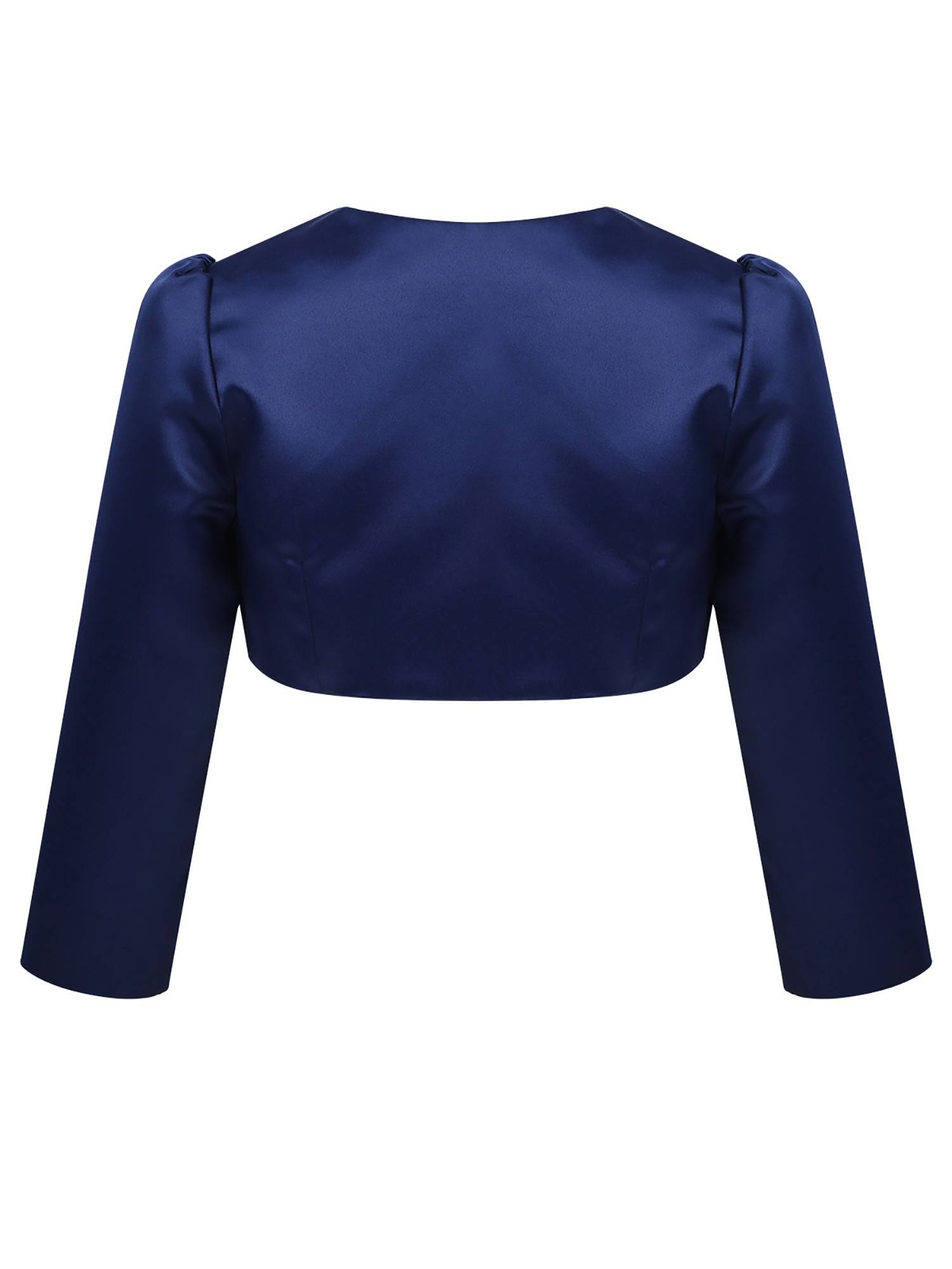 Toddler/Kids Girls Flower Long-sleeve Jacket Bolero