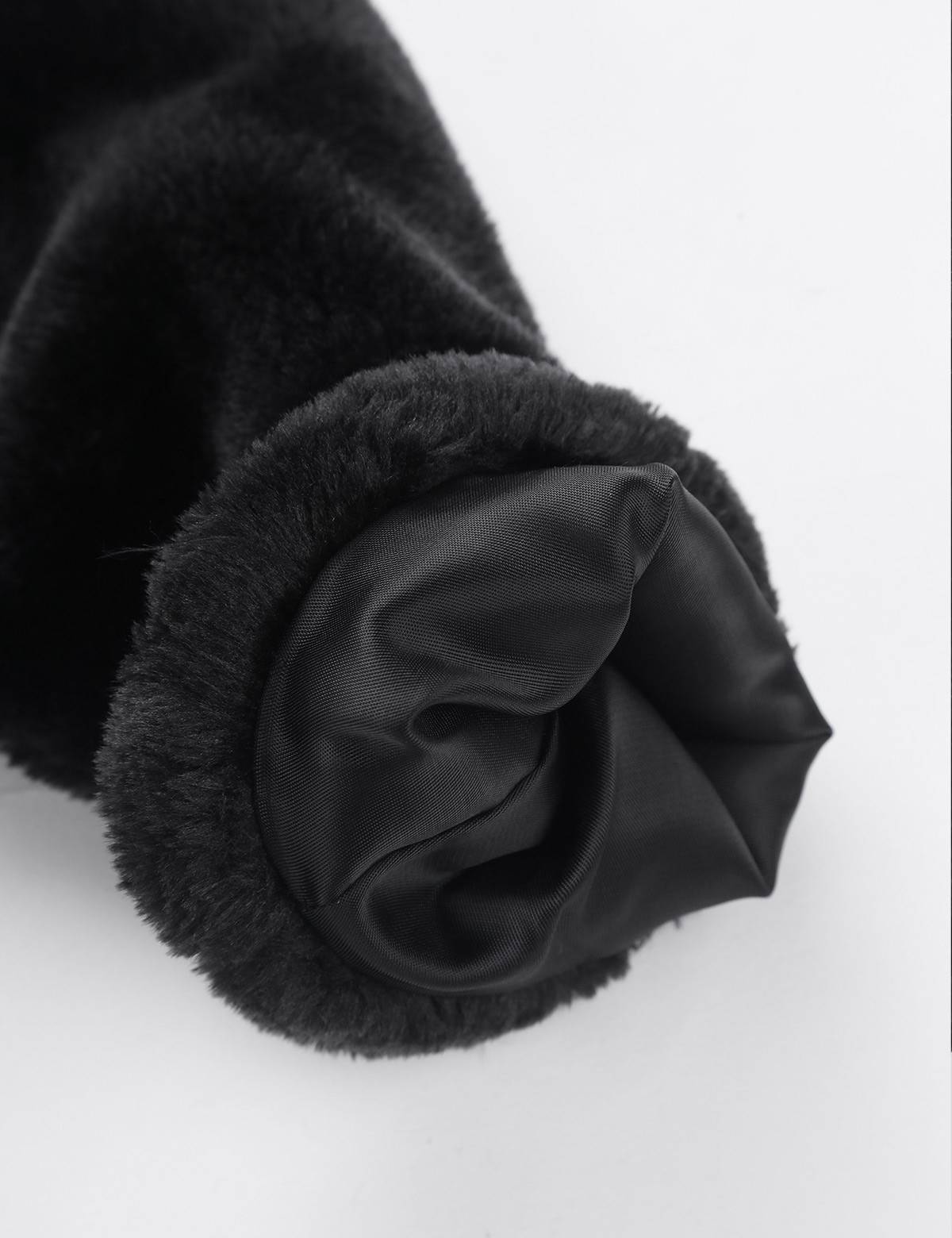 Girls Faux Fur Long Sleeve Coat Wedding Birthday Party Jacket