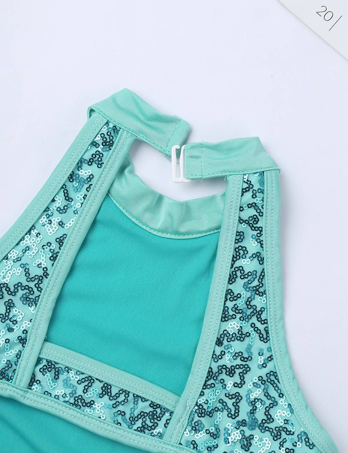 Kids Girls Sleeveless Allover Sequins Ballet Dance Leotard