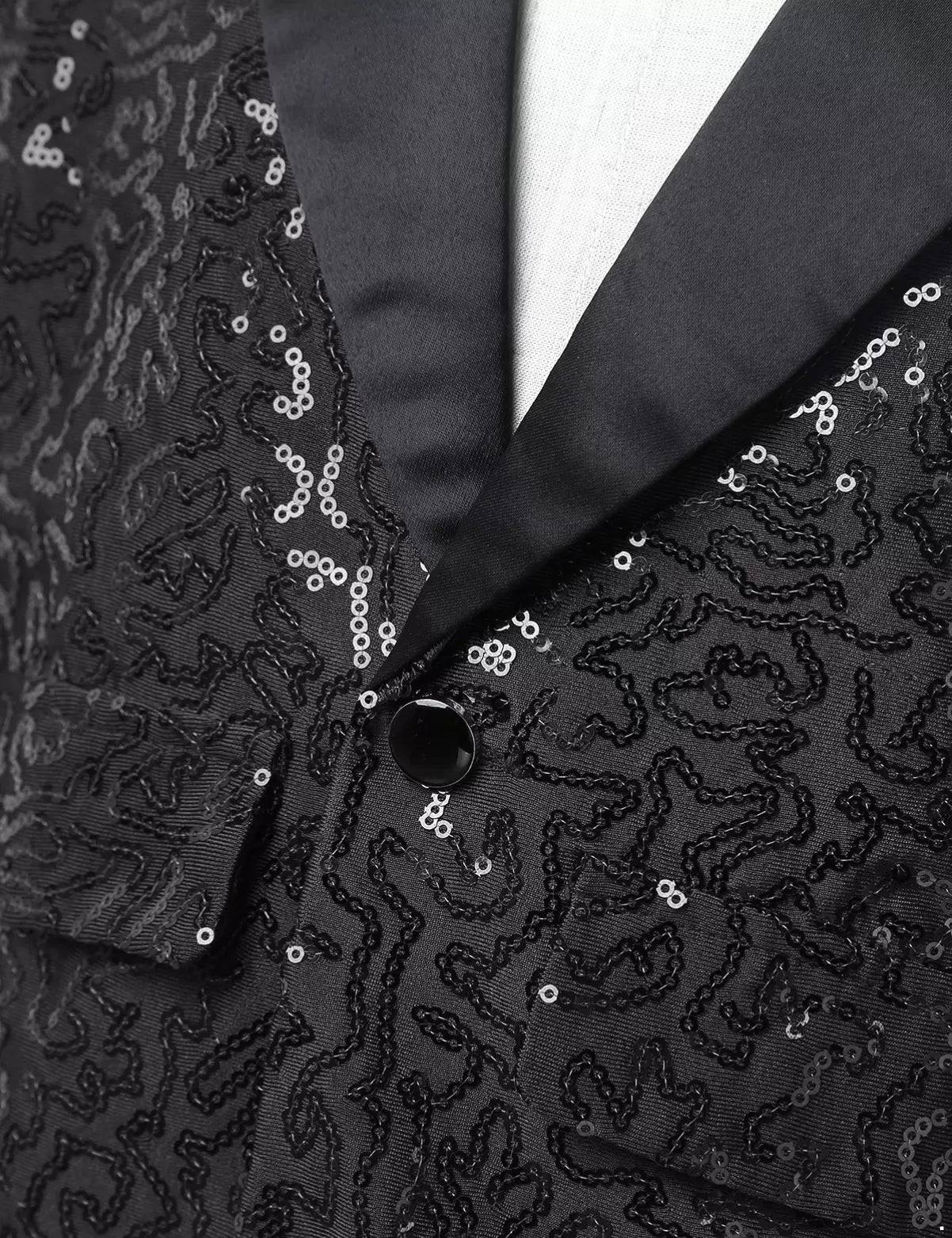 Kids Boys Sequin Blazer