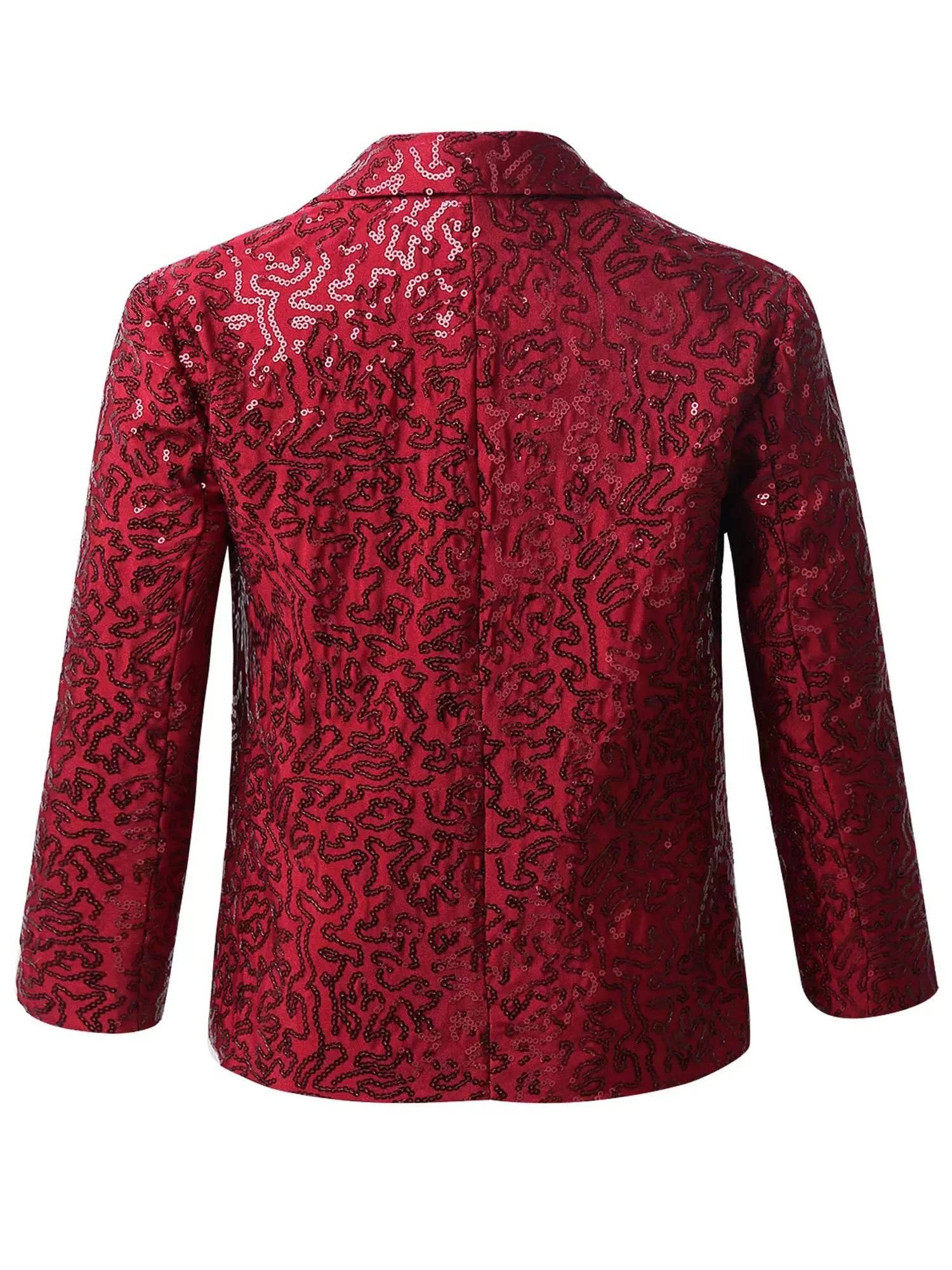 Kids Boys Sequin Blazer