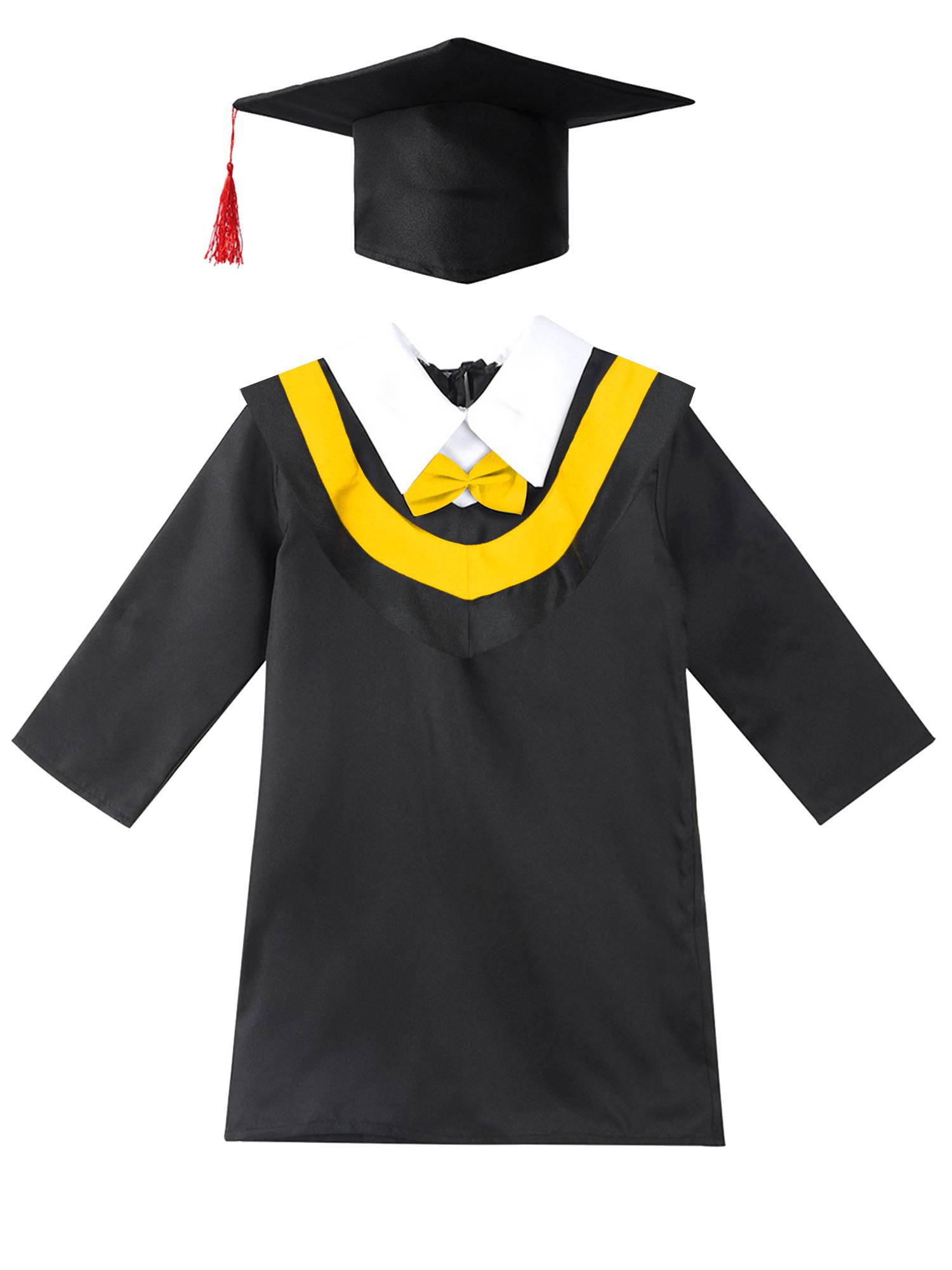 Kids Primary School Graduation Gown with Tassel Cap