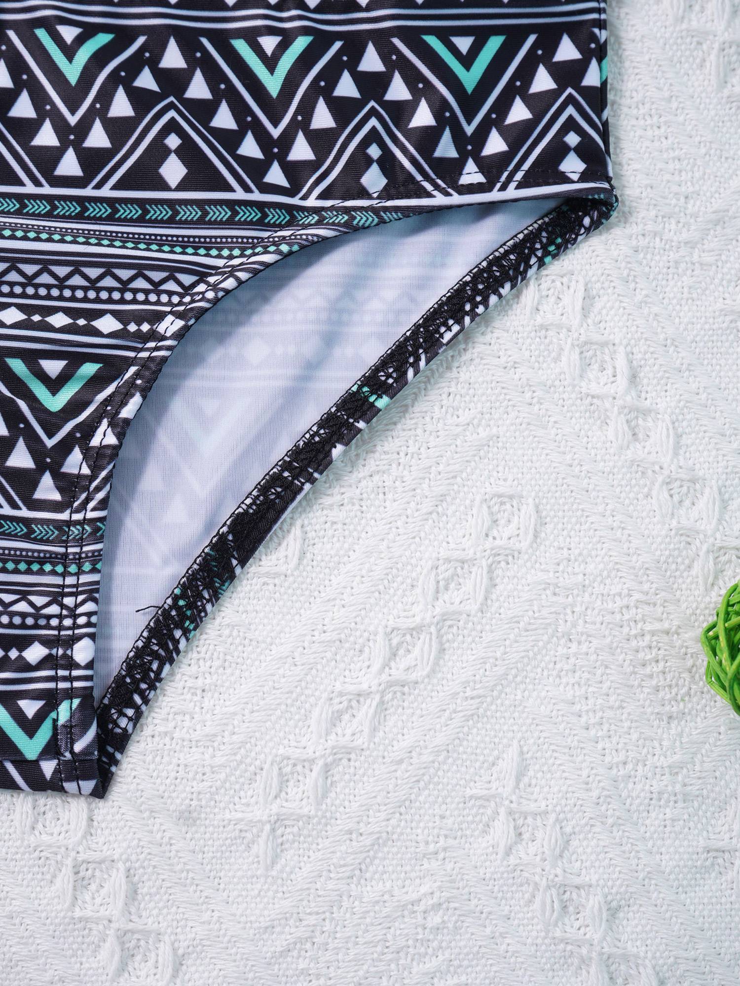 Girls 3 Piece Floral Print Swimwear Tankini Set