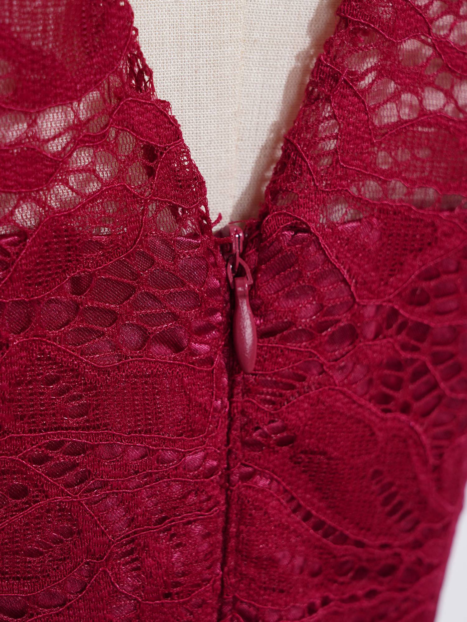 Kids Girls Sleeveless Lace Floral High-Low Chiffon Dress