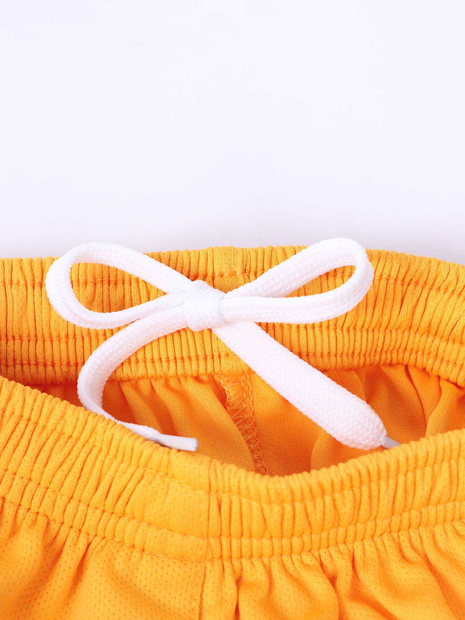 Kids Boys 2pcs Short Sleeve Net Sport Print Top and Shorts Set