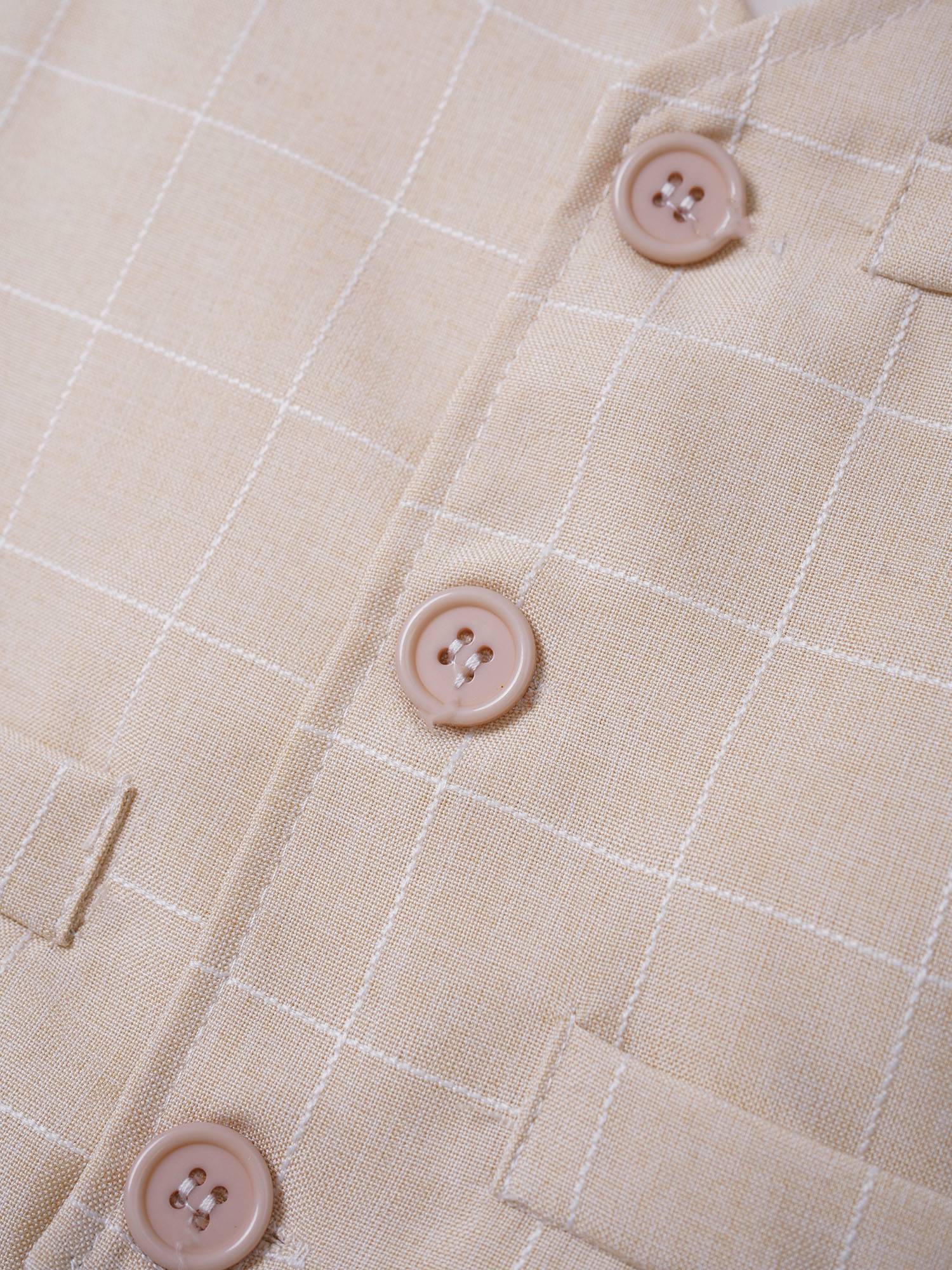 Toddler/Kids Boys 3Pcs Gentleman Cotton Short Sleeve Outfit Suits