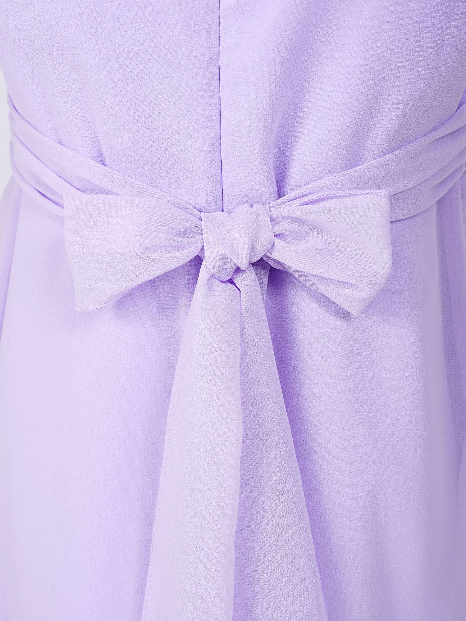 Kids Girls Mesh & Chiffon High-Low Party Dresses