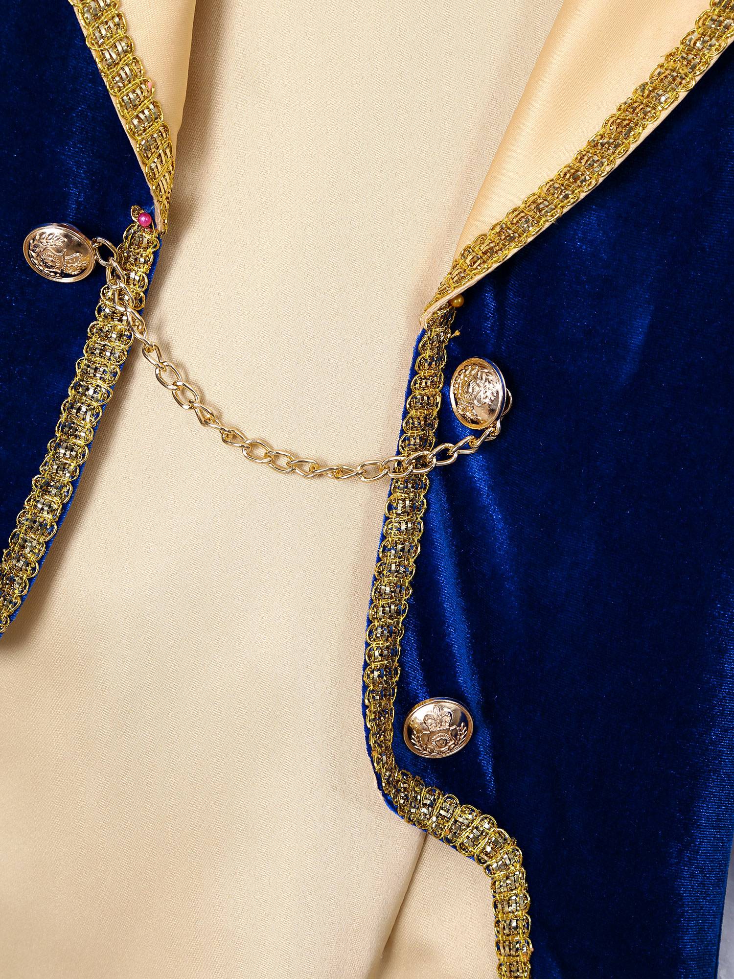 Kids Boys Vintage Royal Court Prince Cosplay Long Sleeves Tuxedo Coat