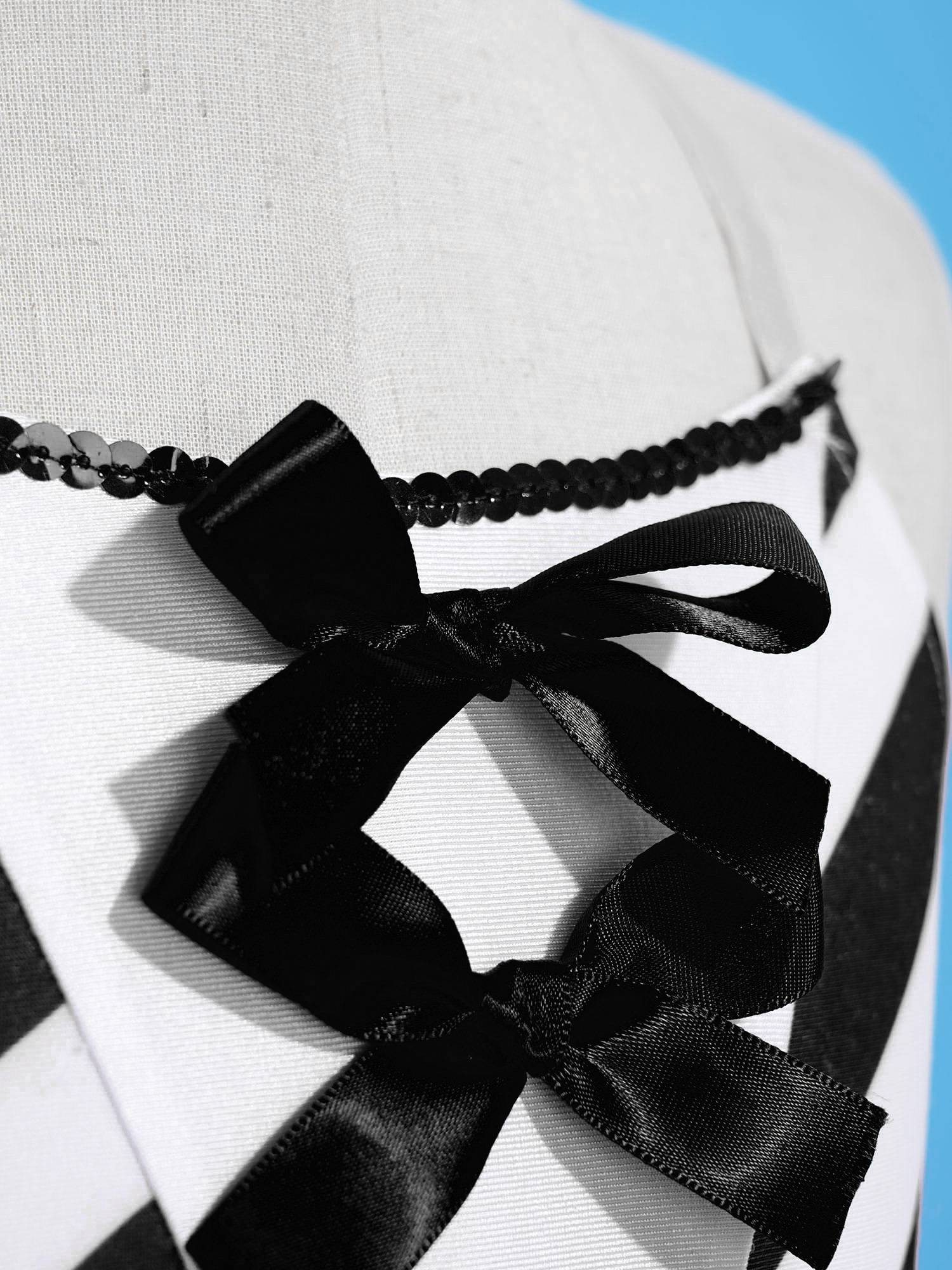 Kids Girls Christmas Sleeveless Bowknot Stripes Tutu Dress