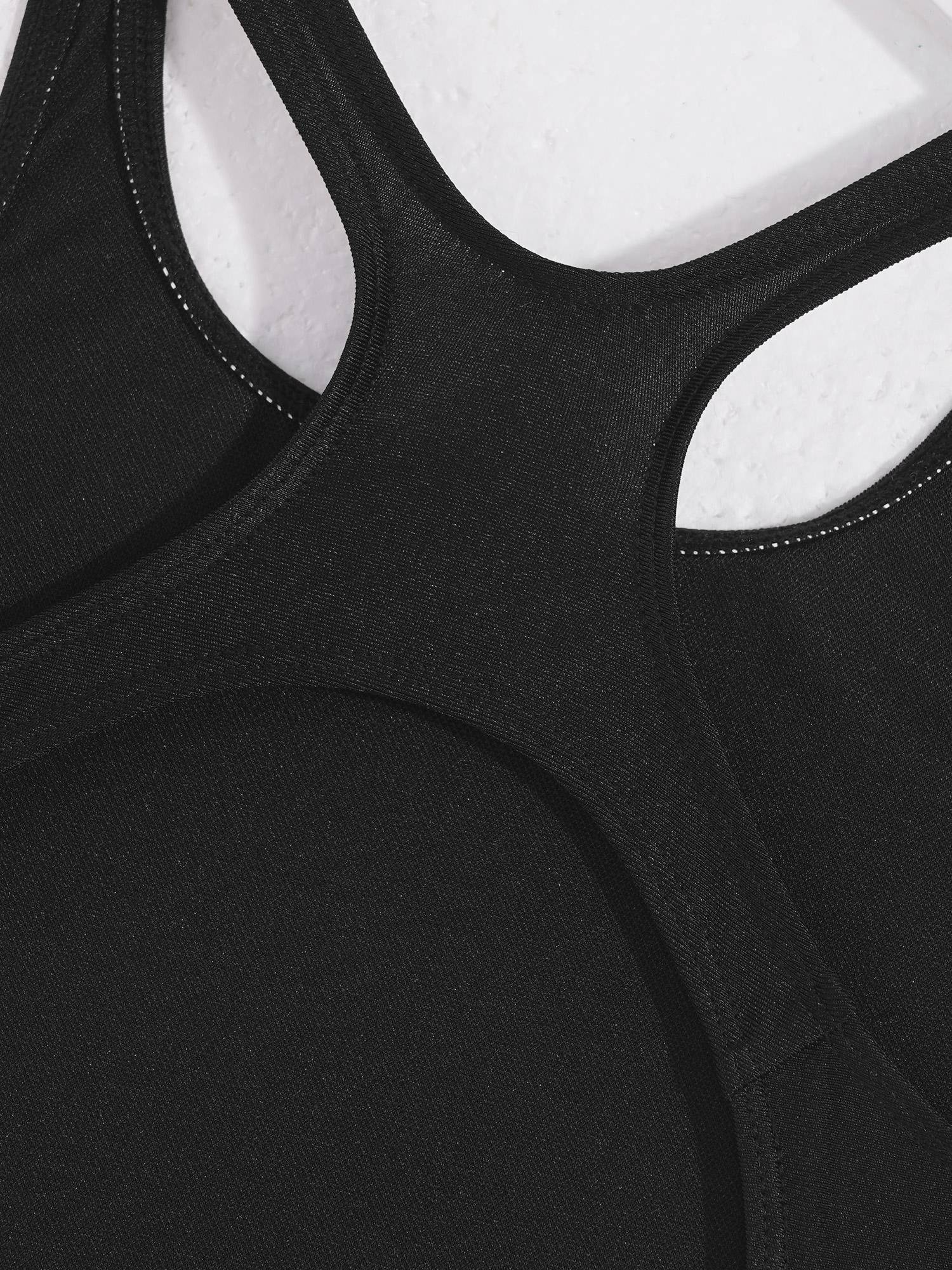 Kids Girls One-Piece Sleeveless Swimsuit Keyhole Back Monokini