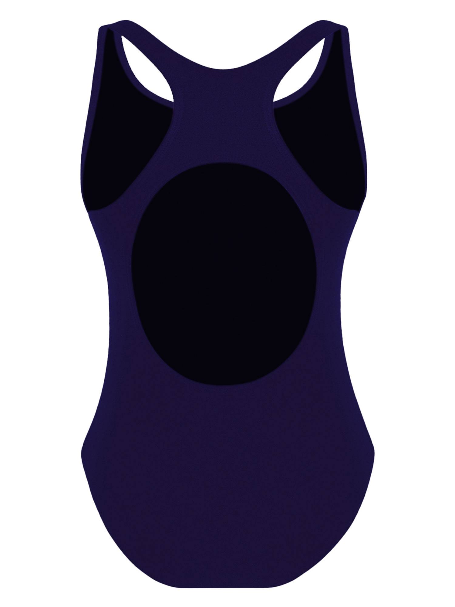 Kids Girls One-Piece Sleeveless Swimsuit Keyhole Back Monokini