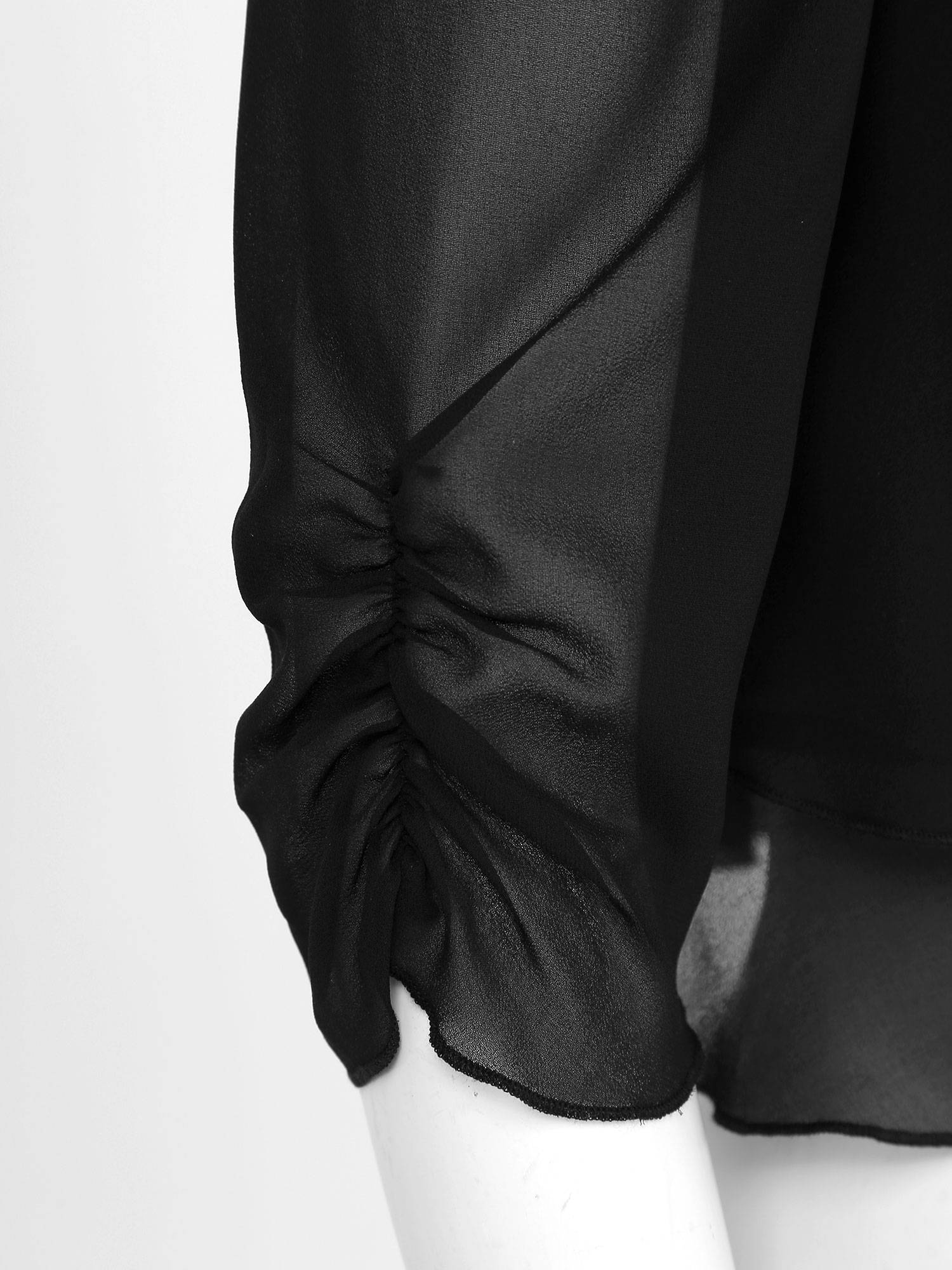 Women Half Sleeve Chiffon Bolero Shawl