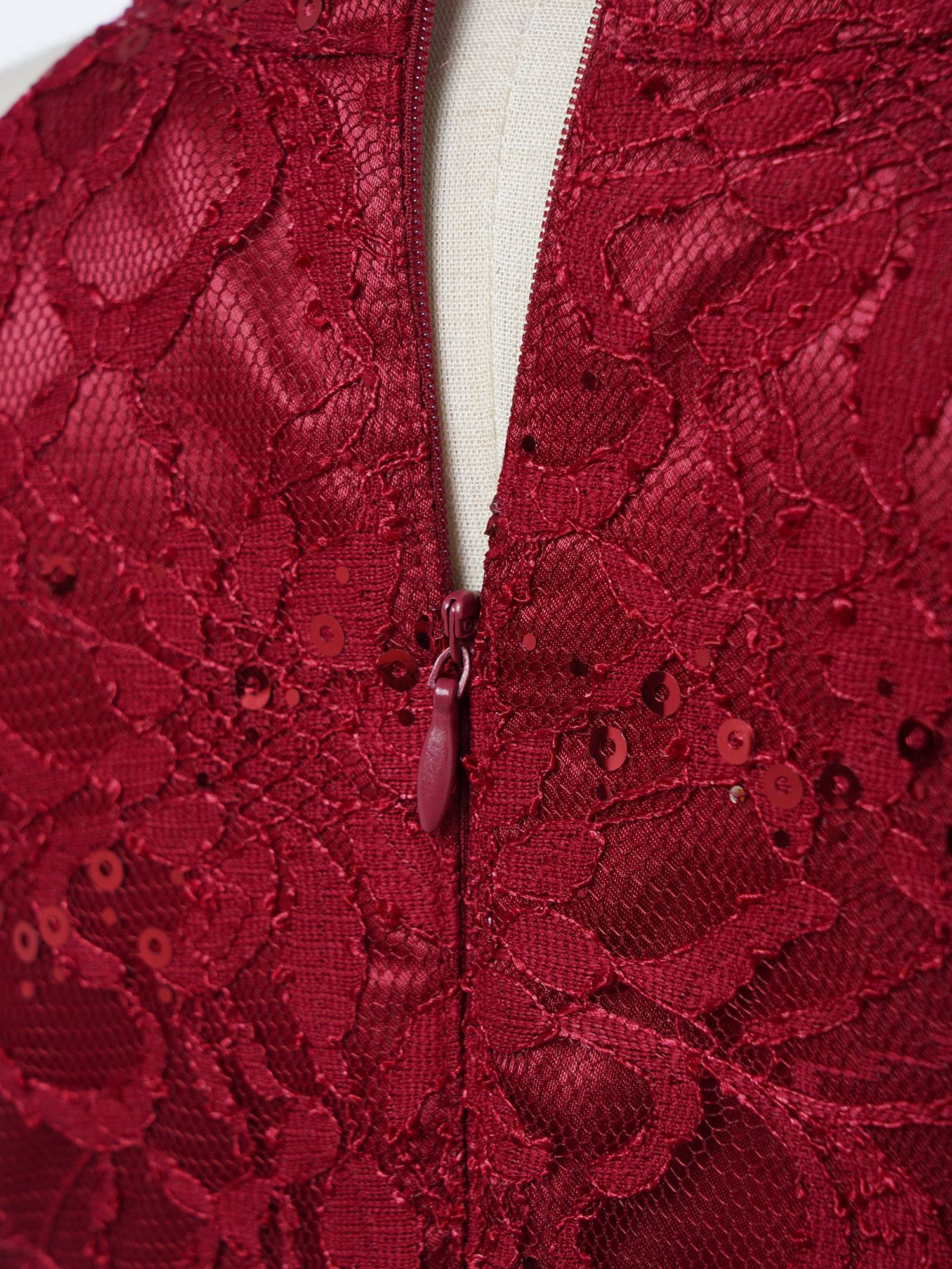 Kids Girls Glittering Beaded Chiffon Party Jumpsuit Dress