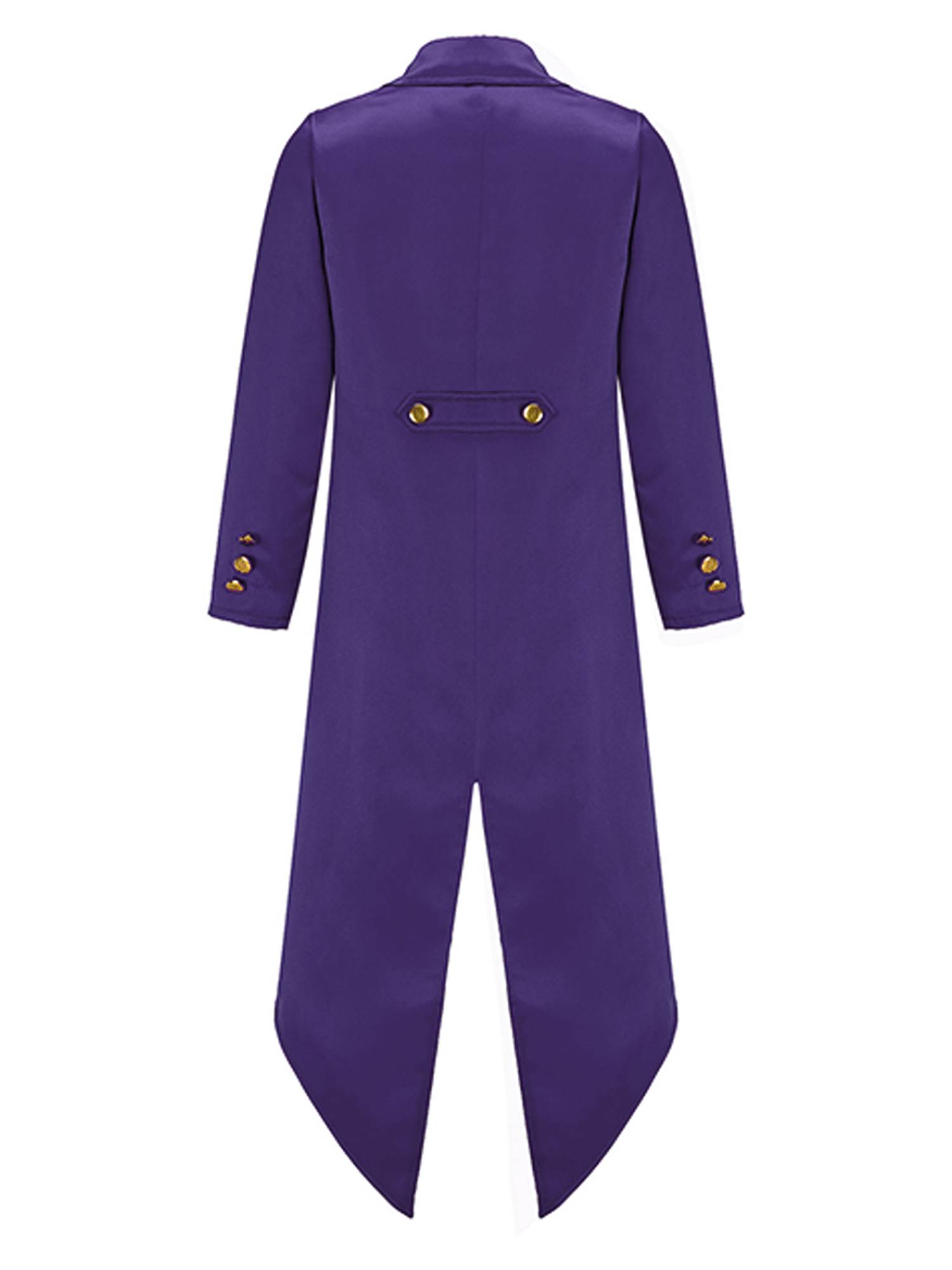 Kids Fake Two Pieces Tailcoat Retro Renaissance Steampunk Jacket