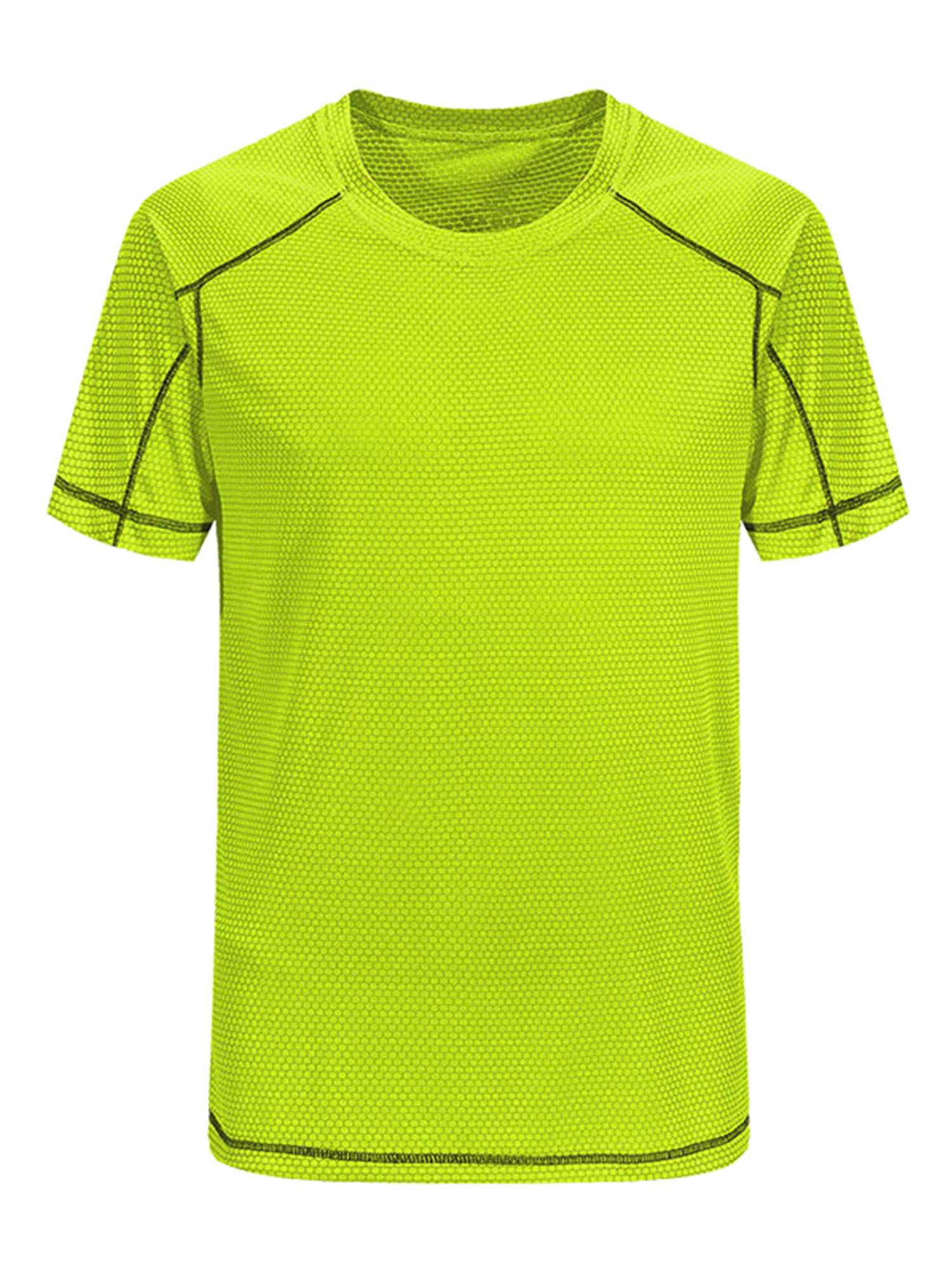 Men Short Sleeve Breathable Quick-drying Running Sport T-shirt