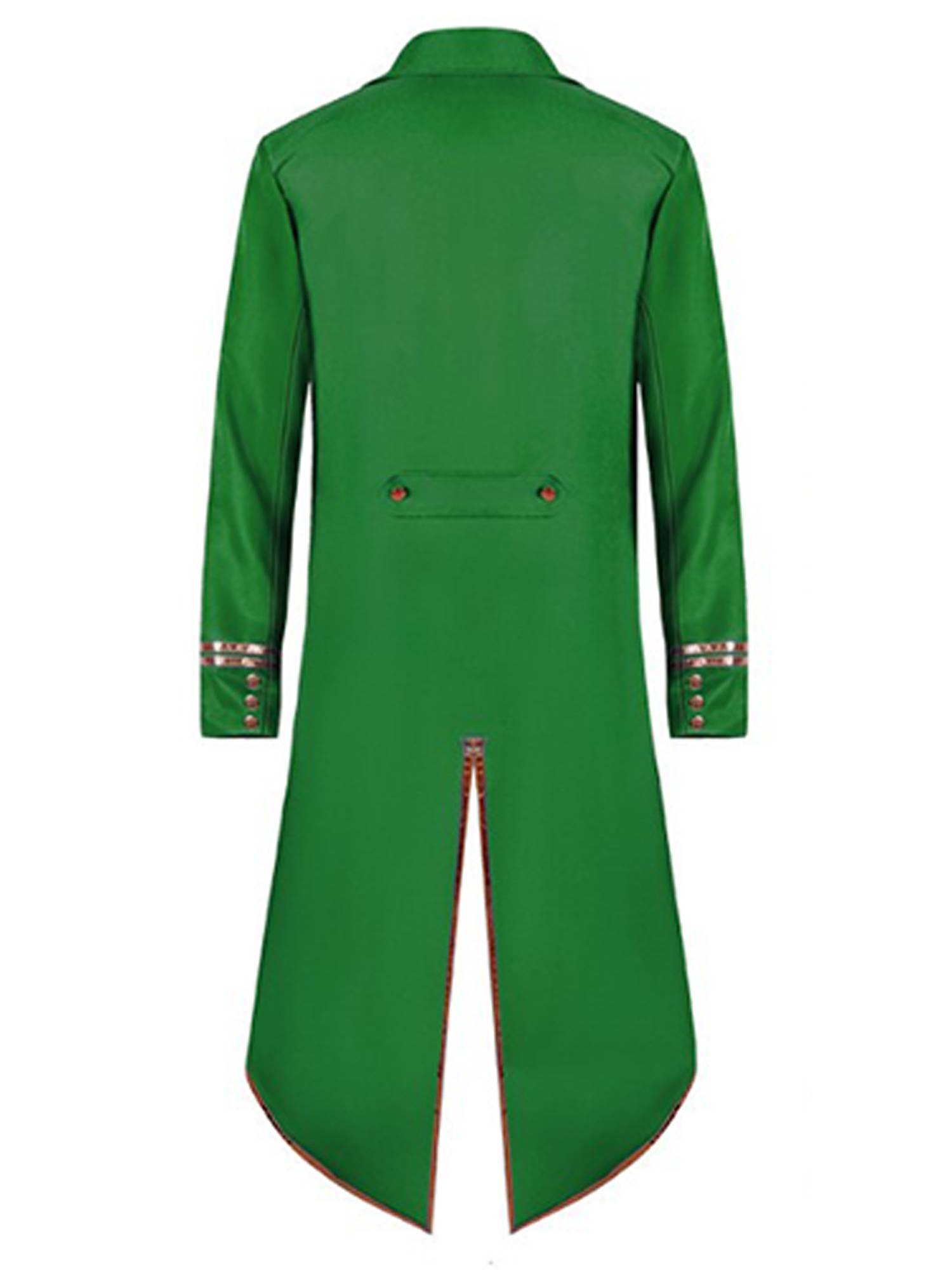 Men Halloween Medieval Vintage Long Sleeve Tailcoat