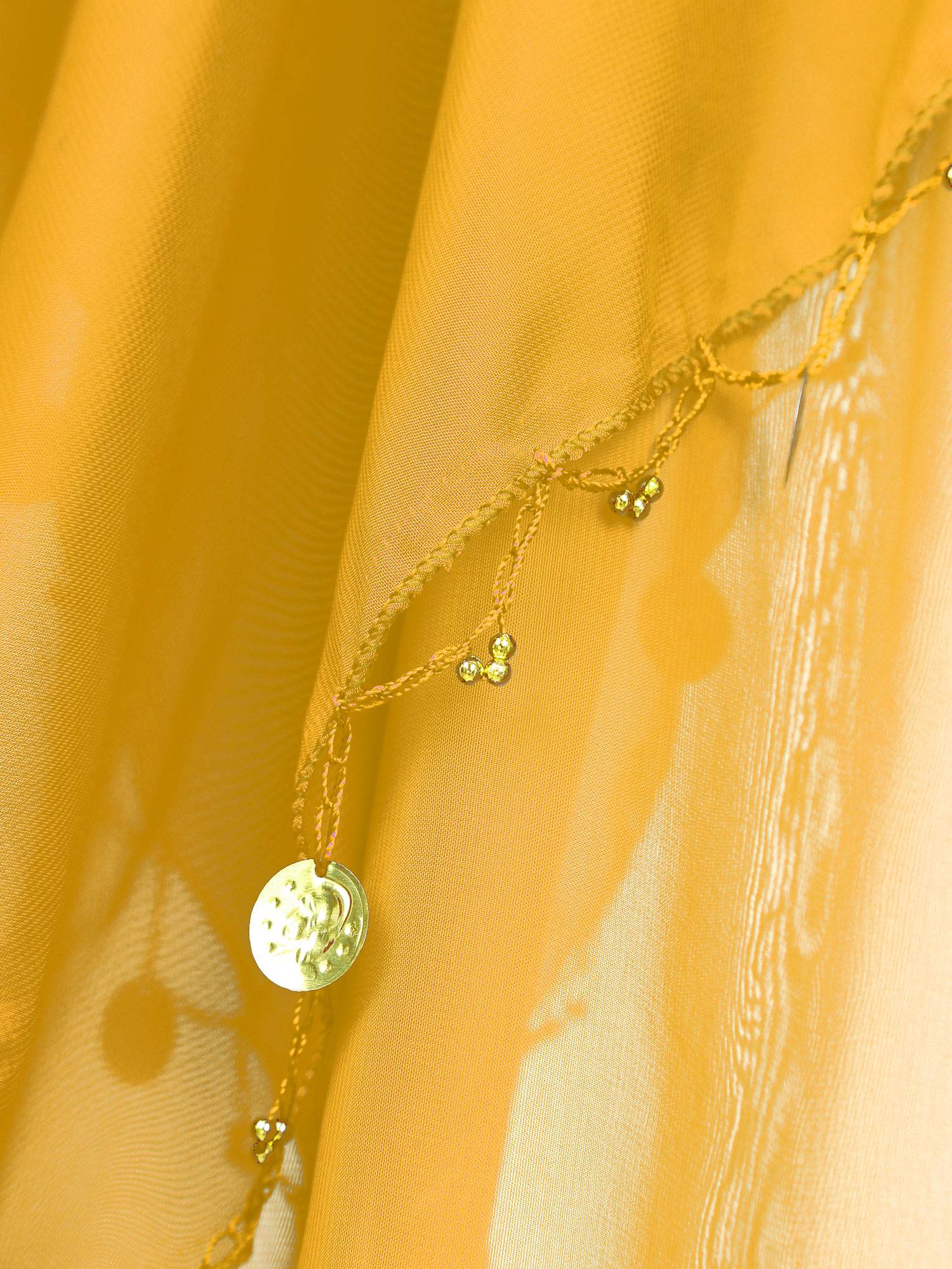 Women Sequin Beaded Chiffon Belly Dance Skirts